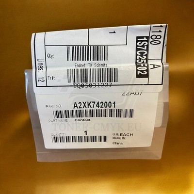 Original Konica Minolta Contact für Bizhub Press C1085 C1100 APC6085 A2XK742001