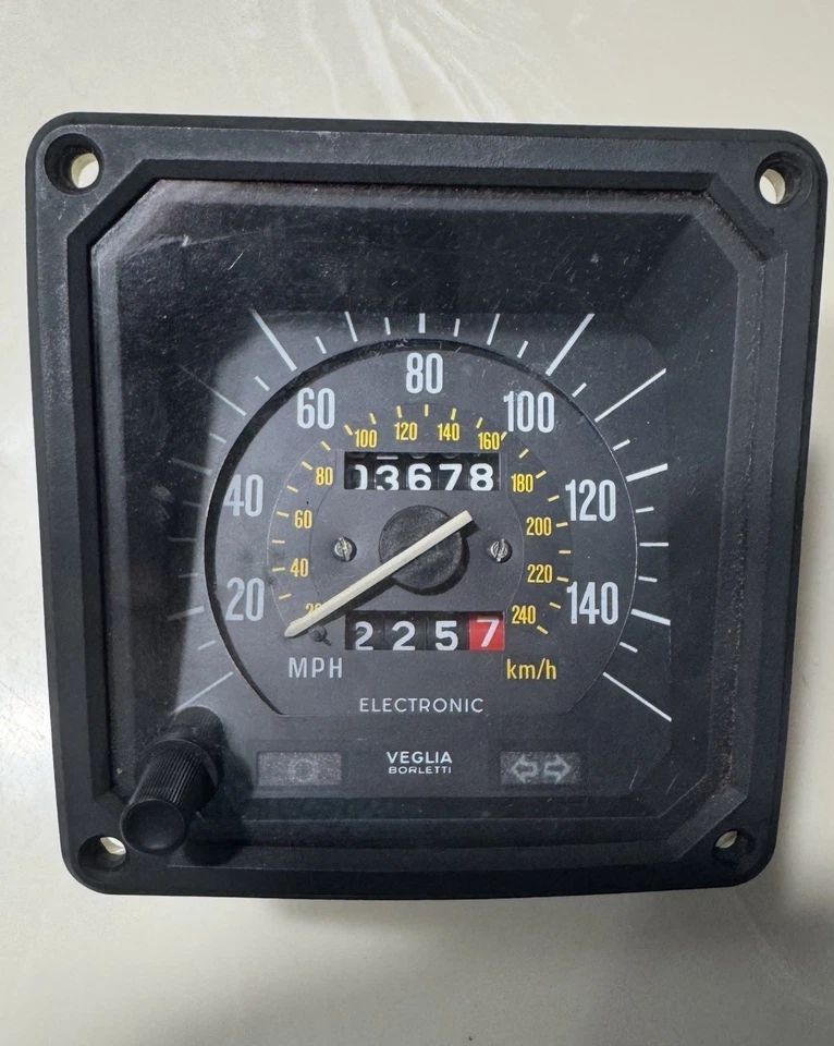 🔥RARO Alfa Romeo GTV6 Alfetta GTV Velocímetro Odómetro Medidor Instrumento 1980-86 Foto 2 de 4