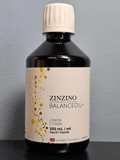Zinzino Balance Oil+ Lemon Flavor 300 mL (10.1 oz) - New / Sealed! Exp 2/2028