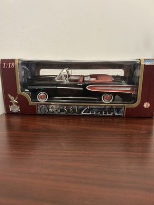 Road Legends 1958 Edsel Citation Convertible 1:18 Scale Black FACTORY SEALED