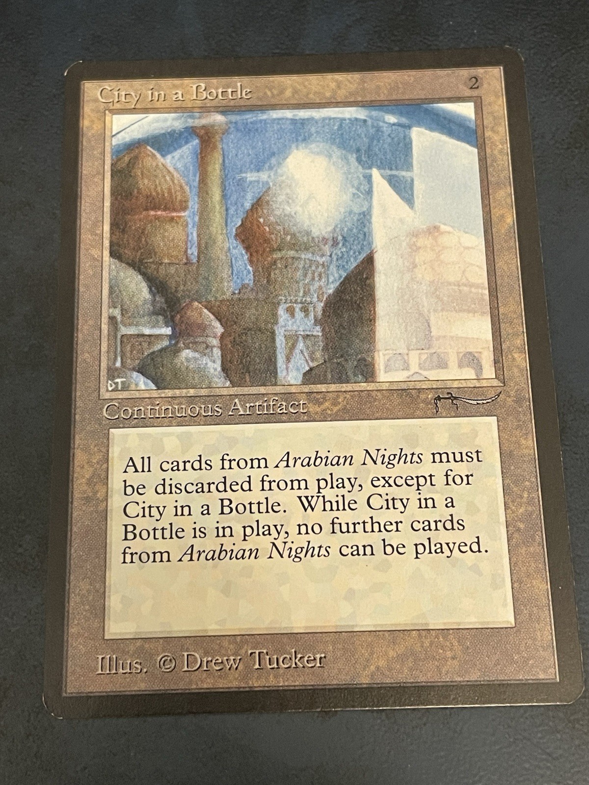 City in a Bottle Arabian Nights MTG Magic The Gathering Card LP