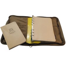 Rite in the Rain Yellow Field Binder 200 Canvas Cover C9200 Memo Book 964T LOT