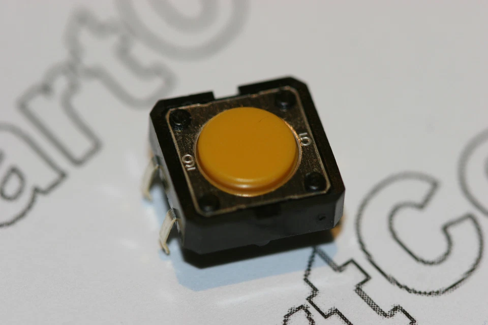 10x Tactile Switch 12mm, High-Force Omron B3F-4005