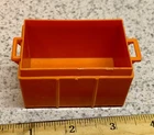 VINTAGE 1970 GI JOE AT ADVENTURE TEAM ORANGE CRATE BOTTOM FOR VARIOUS SETS EXC.