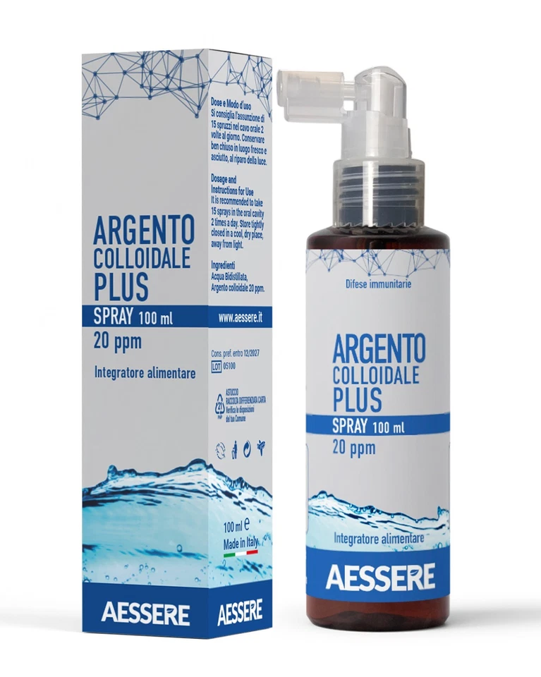 AESSERE ARGENTO COLLOIDALE PLUS SPRAY 100 ML