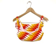 NEW America Eagle Aerie zig zag colorful sporty bikini two piece swimsuit