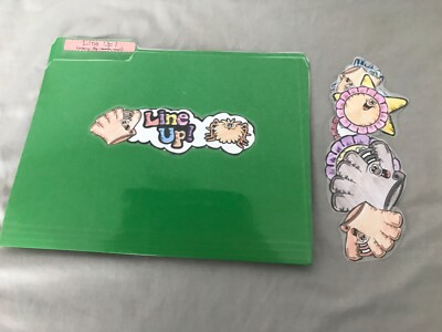Line Up! Ordering  prek grade  math file folder game teacher resource