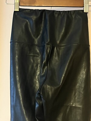 Legging Wilfred Free Daria En Cuir Végétalien - Taille XS - Couleur Marron/olive - Coupe Cheville Cropped - Occasion Très Bon état