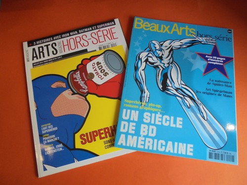 LOT 2 BEAUX ARTS HORS SERIE SPECIAL SUPERHEROS COMME NEUF | eBay