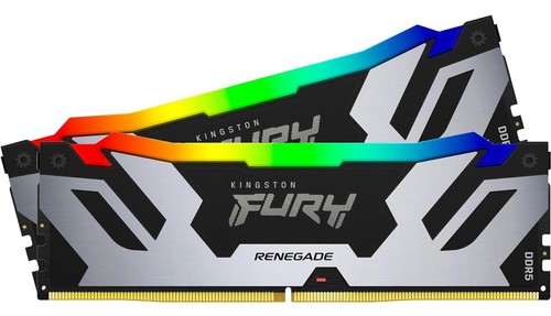Kingston FURY 32 GB KIT DDR5 6400 RGB memoria DIMM KF564C32RSAK2-32 AMD EXPO XMP - Foto 2 di 5
