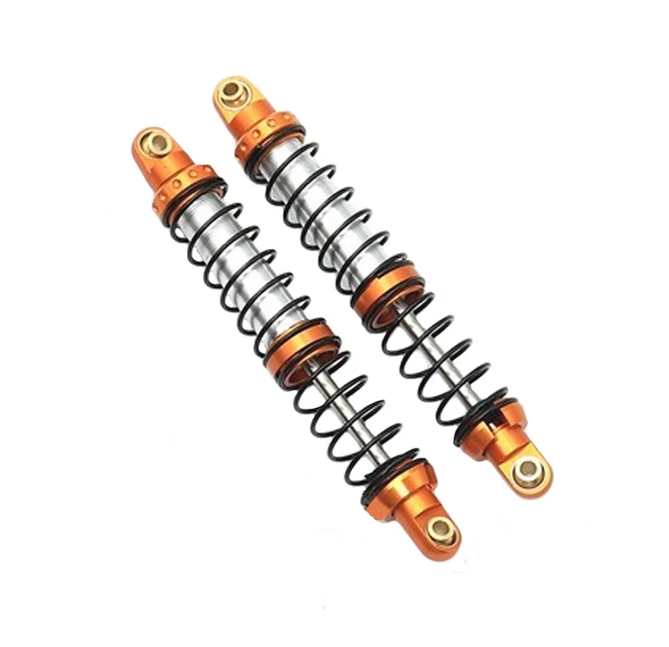 Adjustable 100mm Metal Shock Absorber Damper 2pcs for 1/10 SCX10 90046 D90 TRX4 - Image 2 of 4
