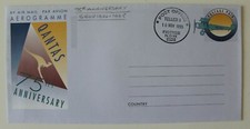 Australia Qantas Anniversary 1920-1995 Figtree NSW Teller 3 Airletter Aerogramme
