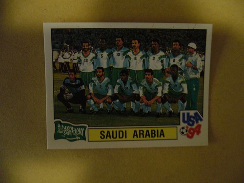 Panini WM 94 1994 Sticker 328 Mannschaft Saudi Arabia