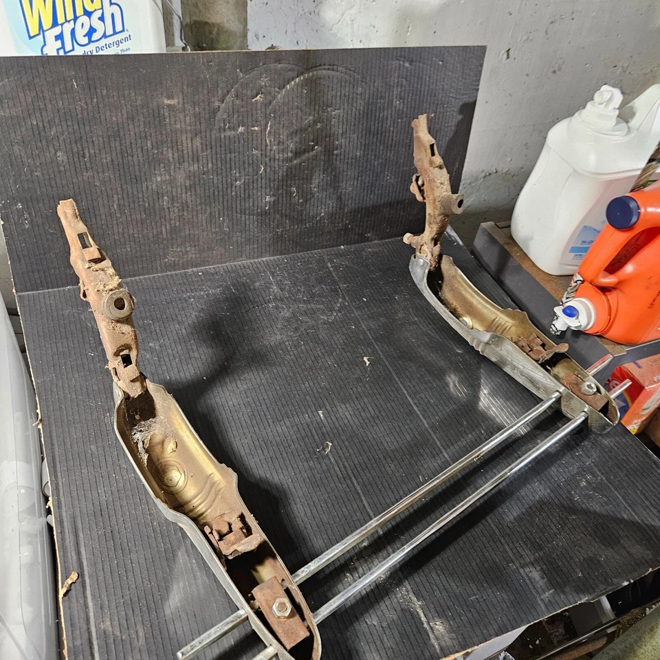 OEM 1940 41 ? Protector de parachoques plegable Packard 2 barras protector de parrilla delantero trasero? Foto 4 de 4