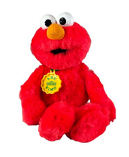 Sesame Street ABC Talking Elmo Plush Stuffed Toy 17" Kid Dimension 1994 vintage