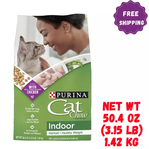 Cat chow top hairball control