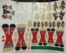 "Rockin' Rudy Fold-Up Dolls" Daisy Kingdom Cut & Sew Fabric Panel # 1120 Springs