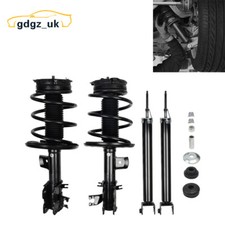 Front&Rear Struts Shock Absorber Spring Coil Springs for 2007-2013 Nissan Altima