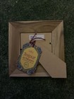 SHAKTI PHOTO FRAME 4X4 INDIA HANDCRAFTED GLOSS OVERLAY WATERCOLOR FLORAL W/EASEL — photo 2