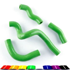 Green For Kawasaki KLX650 KLX 650 1993-1996 Silicone Coolant Radiator Hose Kits