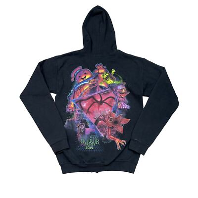 Universal Studios Halloween Horror Nights 2019 Full Zip Hoodie XS