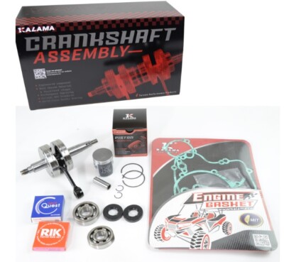 KAWASAKI KX 85 ENGINE REBUILD KIT, CRANKSHAFT, PISTON, GASKETS 2001-2005