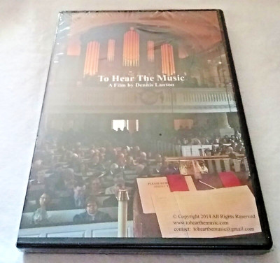 NEW & SEALED To Hear the Music: The Opus 139 Project Film by Dennis Lanson DVD