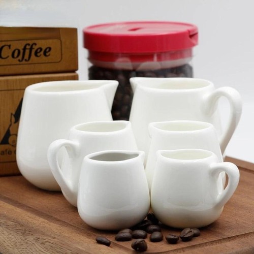 Crema Azúcar Cerámica Moderna Blanca con Tapa Mediana Fácil de Rellenar Decoración Sólida - Imagen 5 de 30