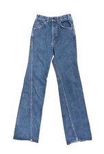 VTG Women's 70s Denim Jeans 1970s Niks Retro Groovy Boho