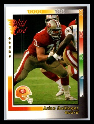 1992 Wild Card Football # 401 - 460 -  Pick Your Card!