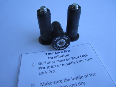 Neu Tour Lock Pro 3-14gram Zähler Gewicht (Schwarz) für Hölzer / Eisen W/Manual
