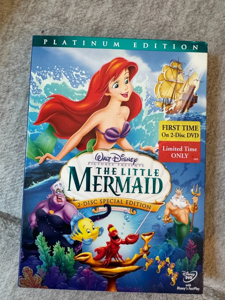 Lot of 10 Disney Platinum Edition Lion King Little Mermaid NEMO FREE SHIP - Image 2 of 2