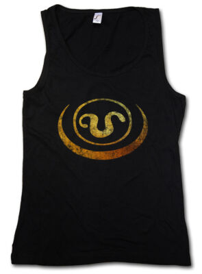 SYMBOL OF APOPHIS DAMEN TANK TOP Goa'uld Na'onak Ra Jaffa Stargate Sign Logo