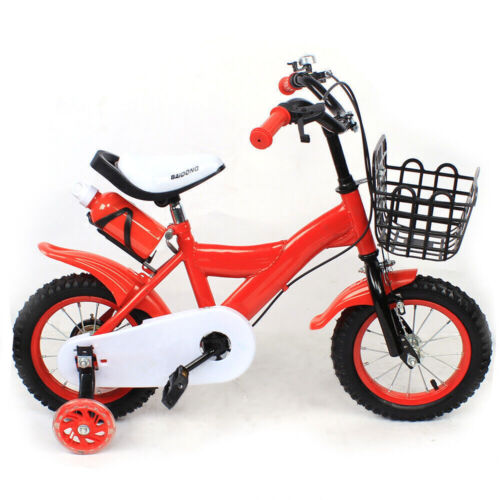 12 Zoll Kinder Fahrrad Kinderfahrrad Junge Mädchen Mit Rad Bike Rot/Gelb/Blau DE - Bild 8 von 40