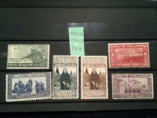 Sellos de Italia 1926 franciscanos conjunto de 6 sellos Mi 234-239 gran valor/oferta