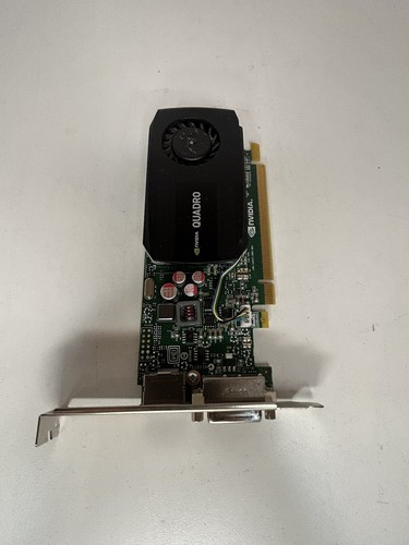 Nvidia Quadro K600 180-12012-1005-B01 Graphics Card PCIe 1GB DDR3 DVI DP - Picture 2 of 4
