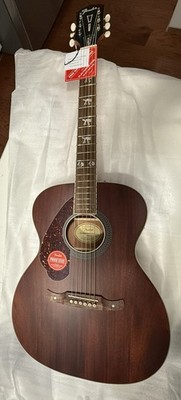 Fender Tim Armstrong Hellcat, Left-Handed Acoustic-Electric Guitar - Natural