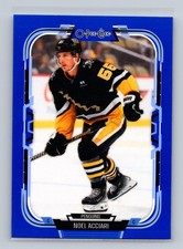 Noel Acciari 2025-26 O-Pee-Chee Blue Border HOCKEY #229 Pittsburgh Penguins