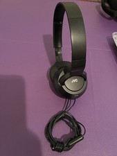 JVC Headphones Black Wired
