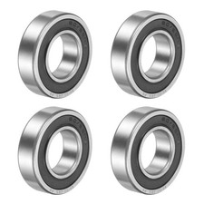 60/22-2RS Deep Groove Ball Bearing, 4pcs 22 x 44 x 12mm, ZV4 Double Rubber