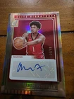 2025-26 Panini Donruss #ES-AMT Amen Thompson Elite Signatures Auto #/49 Rockets