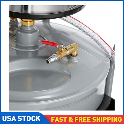 #ad #ad 21 Gallon Waste Oil Drain Tank Air Operated Telescopic Funnel Gravity Drain $189.99