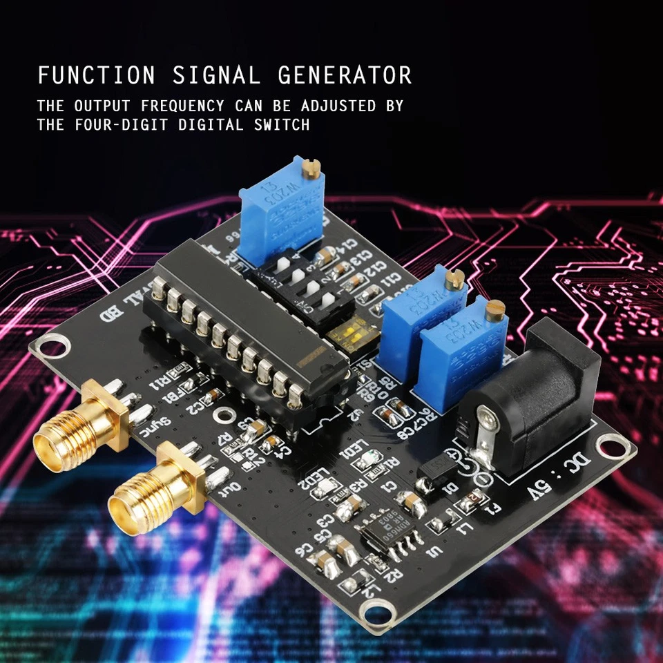 MAX038 20-MHz-Funktionssignalgeneratormodul Präzisions-Dreieck- Sinus- - Bild 2 von 4