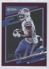 2021 Panini Donruss Season Stat Line 136/500 Emmanuel Sanders #97 11pj