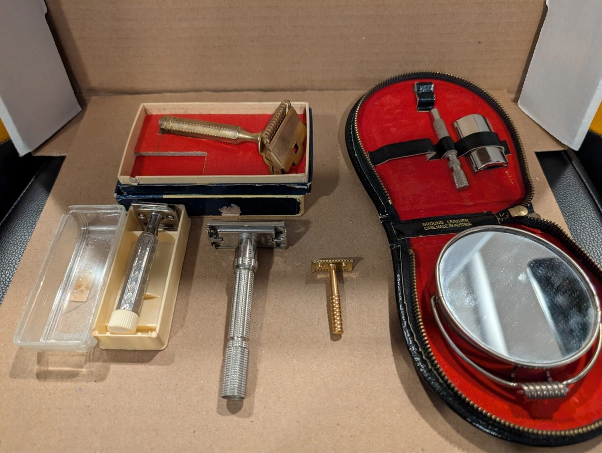 Preços baixos em Antiga navalha Gillette Fat Boy | eBay