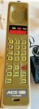 DynaTAC 8200X 1987-EARLY RARE/BEIGE/KAKAI/WORKS-TESTED/MANY ACCESS. Super BONUS