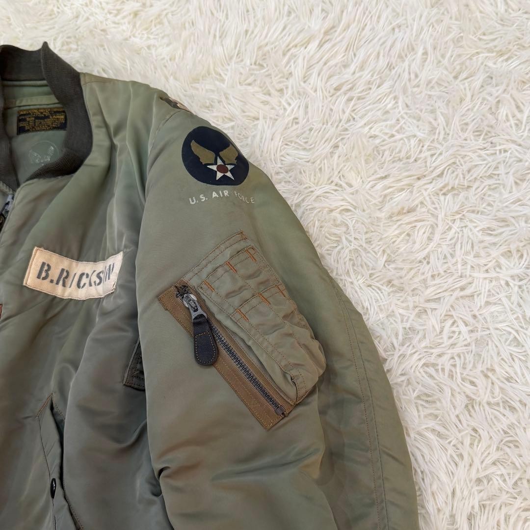 Buzz Rickson's MA-1 Flight Jacket Patch M13412 Kh… - image 10