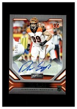 2019 Panini Playbook Rookie Signatures Autograph Green #162 Drew Sample RC /25