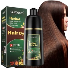 Shampoo 500ml Hair Dye Hair Dye Instant Fast Permanent Natural 3 IN 1 DYE Color