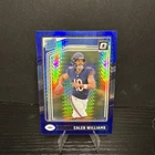 2024 Panini Donruss Optic Rated Rookie Caleb Williams #201 Blue Hyper Prizm (RC)